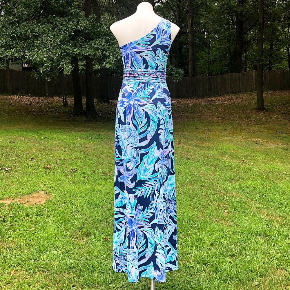 Lilly Pulitzer Ready Set Gecko Malia Maxi Dress - Picture 9 of 14